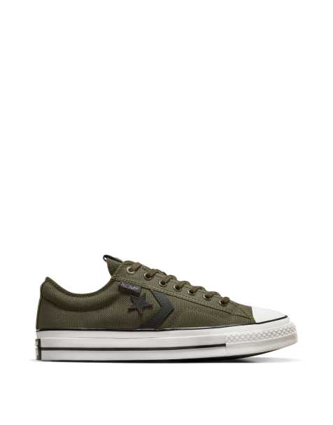 Converse Star Player 76 sneakers in mid green - view 1