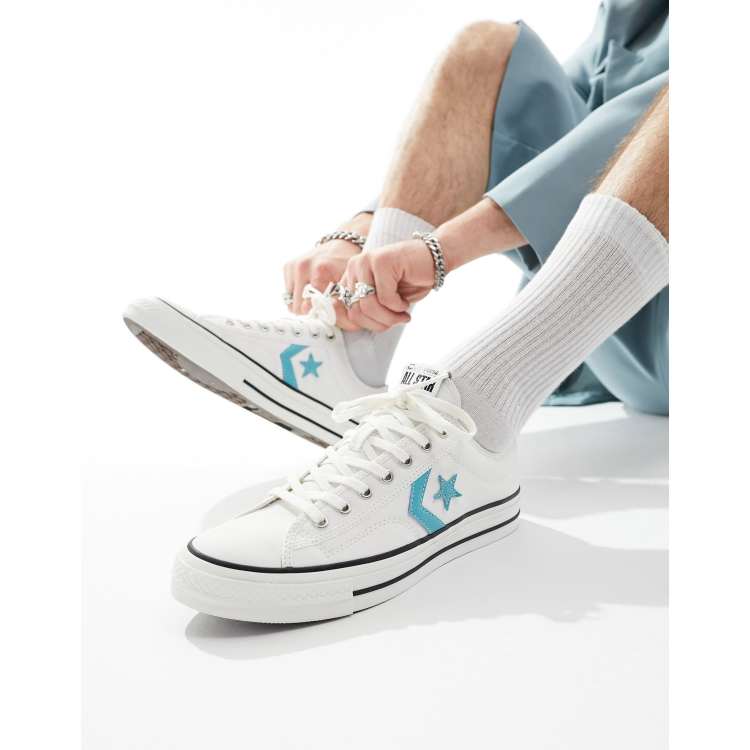 Converse blue white online