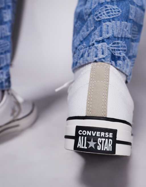 国内配送 CONVERSE DAYSTAR WHITE Buy Converse White Leather High Trainers from Next USA