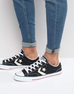 Converse star player zwart hotsell