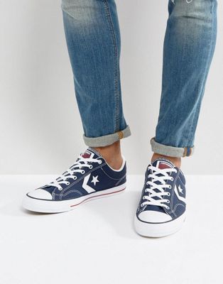 Converse Star player sneakers in blue 144150c | ASOS