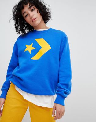 sweat converse jaune