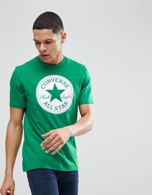 t shirt converse femme verte