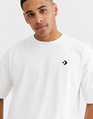Converse - T-shirt oversize - Blanc | ASOS