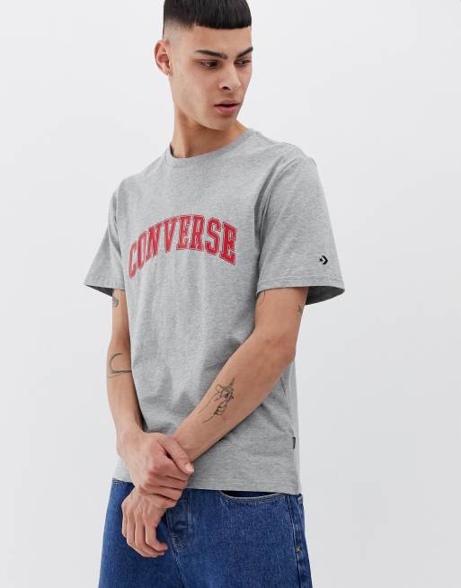 T shirt converse gris new arrivals