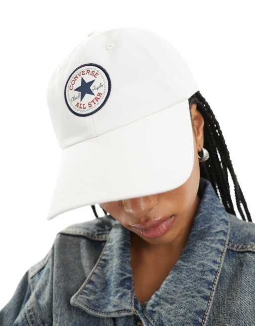 converse ctas Tipoff baseball cap in egret