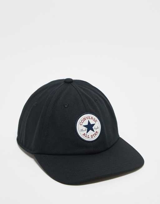 Converse – Tipoff – Baseballkappe in Schwarz