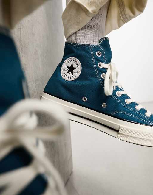 Turquoise low top on sale converse