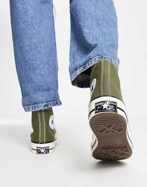 Converse Unisex – Chuck 70 Hi – Sneakersy za kostkę w kolorze khaki, 2 z 4