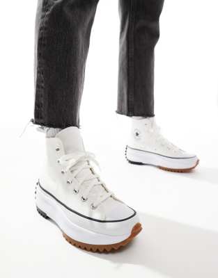  Unisex Run Star Hike Hi trainers  - WHITE