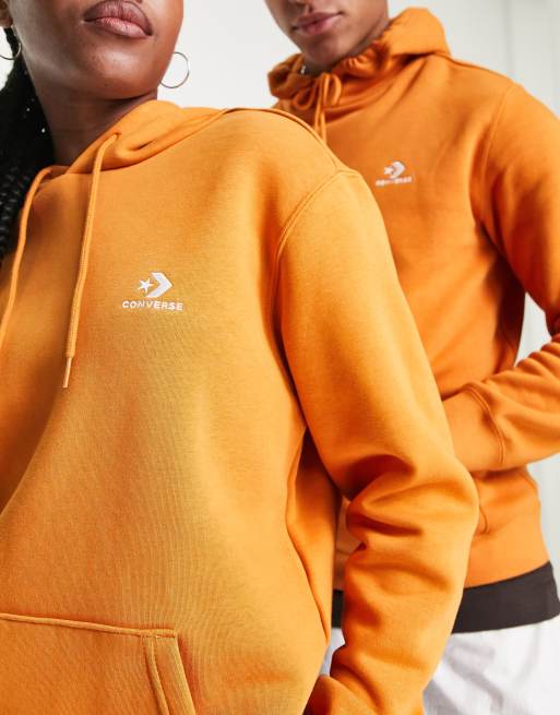 Orange converse hot sale hoodie