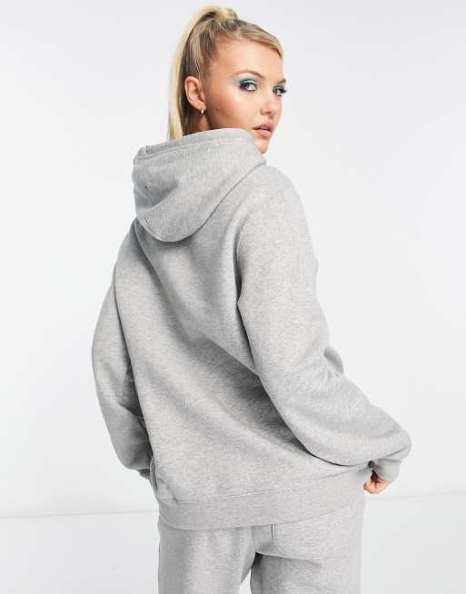 Converse grey zip clearance hoodie