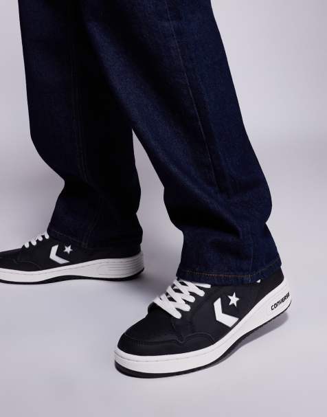 Converse Weapon sneaker in black with white detail - view 1