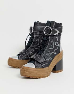 platform converse boots