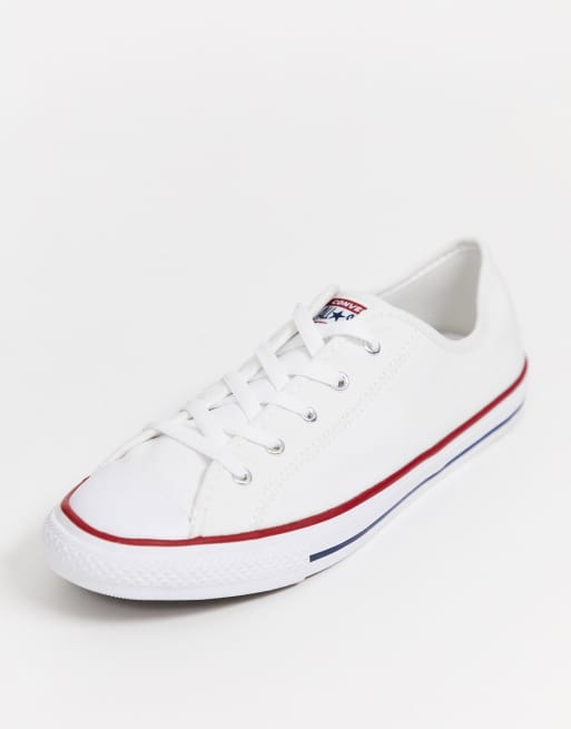 White all 2025 star dainty converse