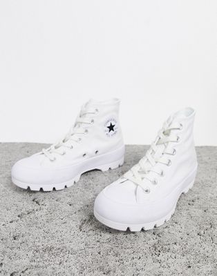 white converse high sole