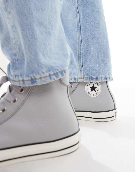 Converse Wide Fit - Chuck Taylor All Star Hi - Baskets - Gris, 5 de 5