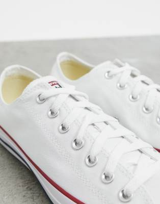 wide white converse