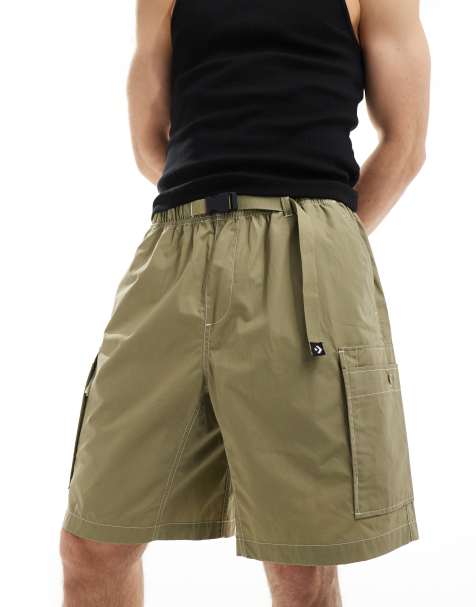 Converse - Woodmark - Baggy utility-short in kaki - view 1