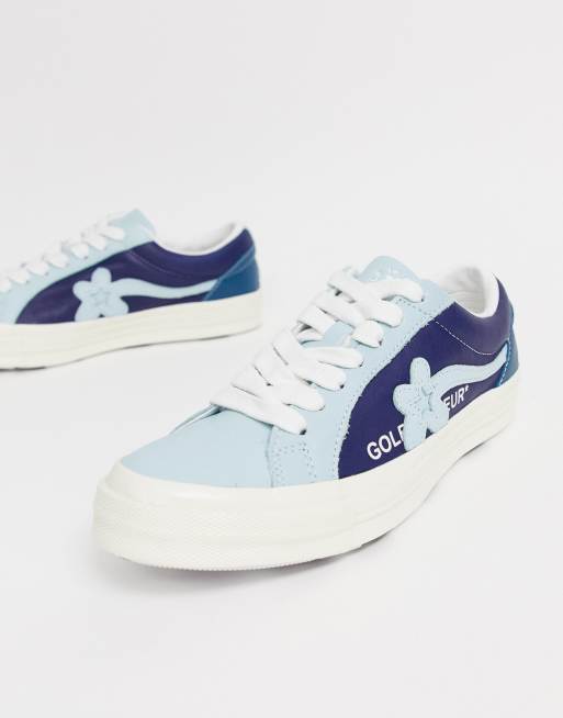 Converse x Golf Le Fleur One Star Ox i blå | ASOS