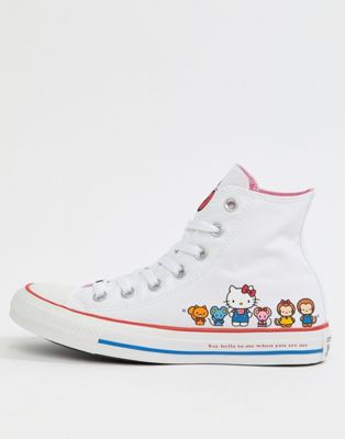 converse and hello kitty