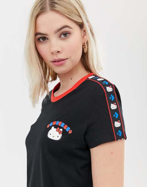 Hello kitty 2024 t shirt converse