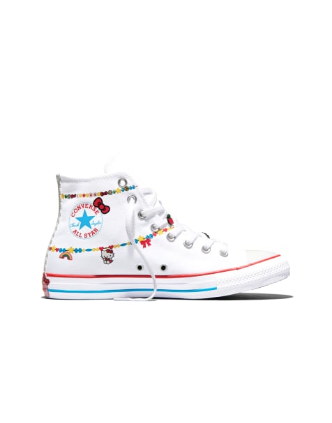 Converse x Hello Kitty et ses amis - Chuck Taylor All Star Charmed - Baskets - Blanc/rouge/jaune - view 1