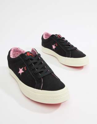 Converse X Hello Kitty - One Star - Sneakers-Zwart