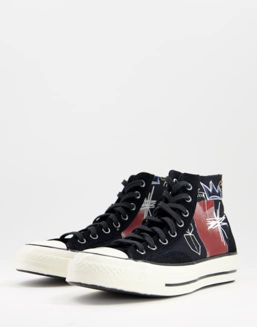 Converse x Jean-Michel Basquiat - Chuck 70 Hi - Sorte sneakers