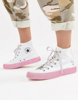 all star glitter bianche