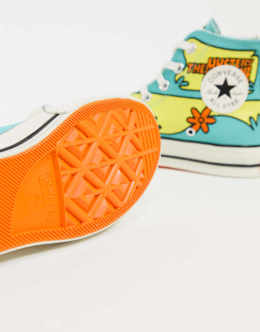 Converse X Scooby Doo Mystery Machine Chuck 70 Hi trainers ASOS