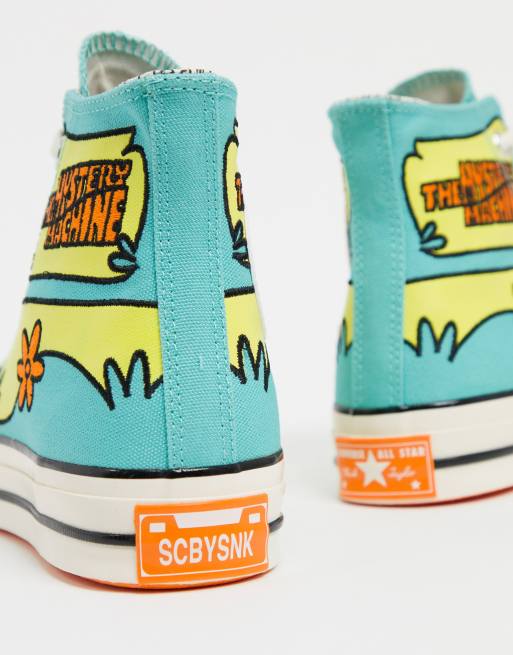 Converse X Scooby Doo Mystery Machine Chuck 70 Hi trainers ASOS