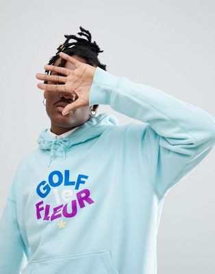 golf le fleur blue hoodie