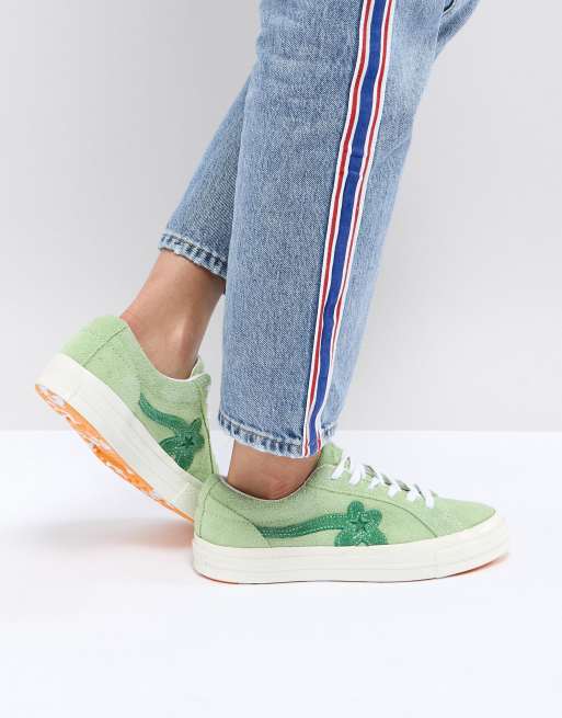 Converse golf le fleur homme sales verte