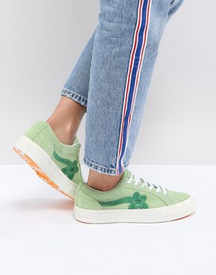 Converse X Tyler The Creator Golf Le Fleur One Star Trainers In