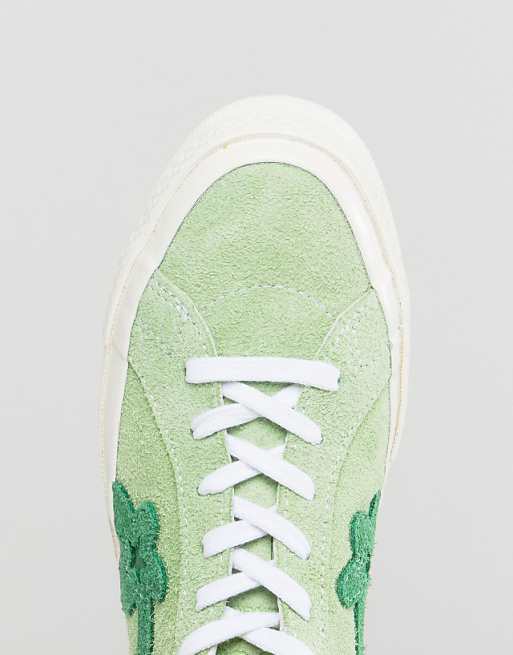 Converse x Tyler The Creator - Golf Le Fleur - Sneakers verdi con stella محلات المدينة المنورة Converse x Tyler The Creator - Golf Le Fleur - Sneakers verdi con stella محلات المدينة المنورة