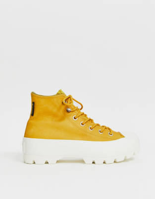 converse gore tex yellow