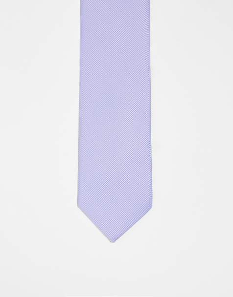 Corbata lila de ASOS DESIGN - view 1
