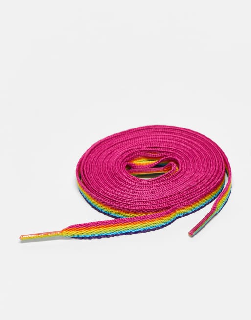 Cordones multicolores efecto arcoíris de 140 cm de Dr Martens