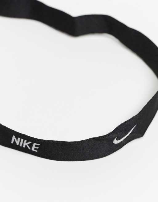 Correa negra para el cuello con logo de Nike ASOS