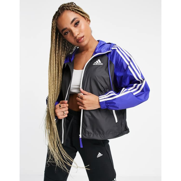 Cortavientos adidas negro outlet
