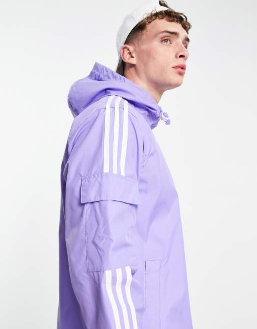 Cortavientos con capucha outline adidas cheap