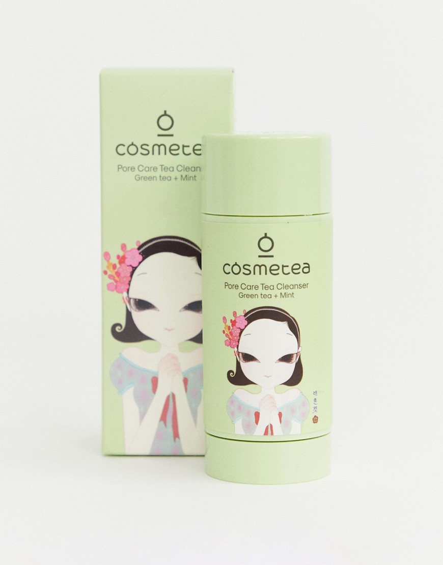 Cosmetea - Pore care tea cleanser - Stick, groene thee en munt-Geen kleur