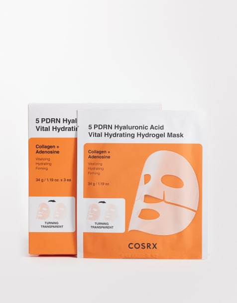 COSRX - Lot de 3 masques hydrogel hydratants et vitalisants à l'acide hyaluronique 5 PDRN - view 1