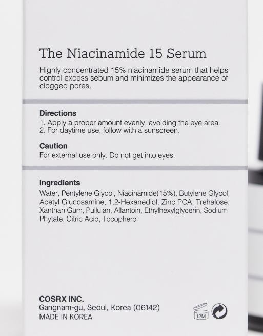 COSRX – The Niacinamide 15 – Serum 20 ml, 2 von 4