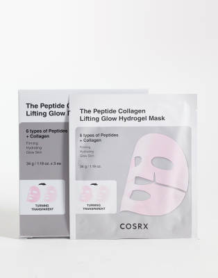 Cosrx - The Peptide Collagen Lifting Glow - Hydrogel-Maske, 3er-Pack-Keine Farbe