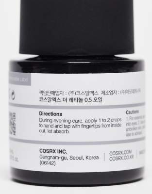 Cosrx The Retinol 0.5 Oil 20ml-no Color