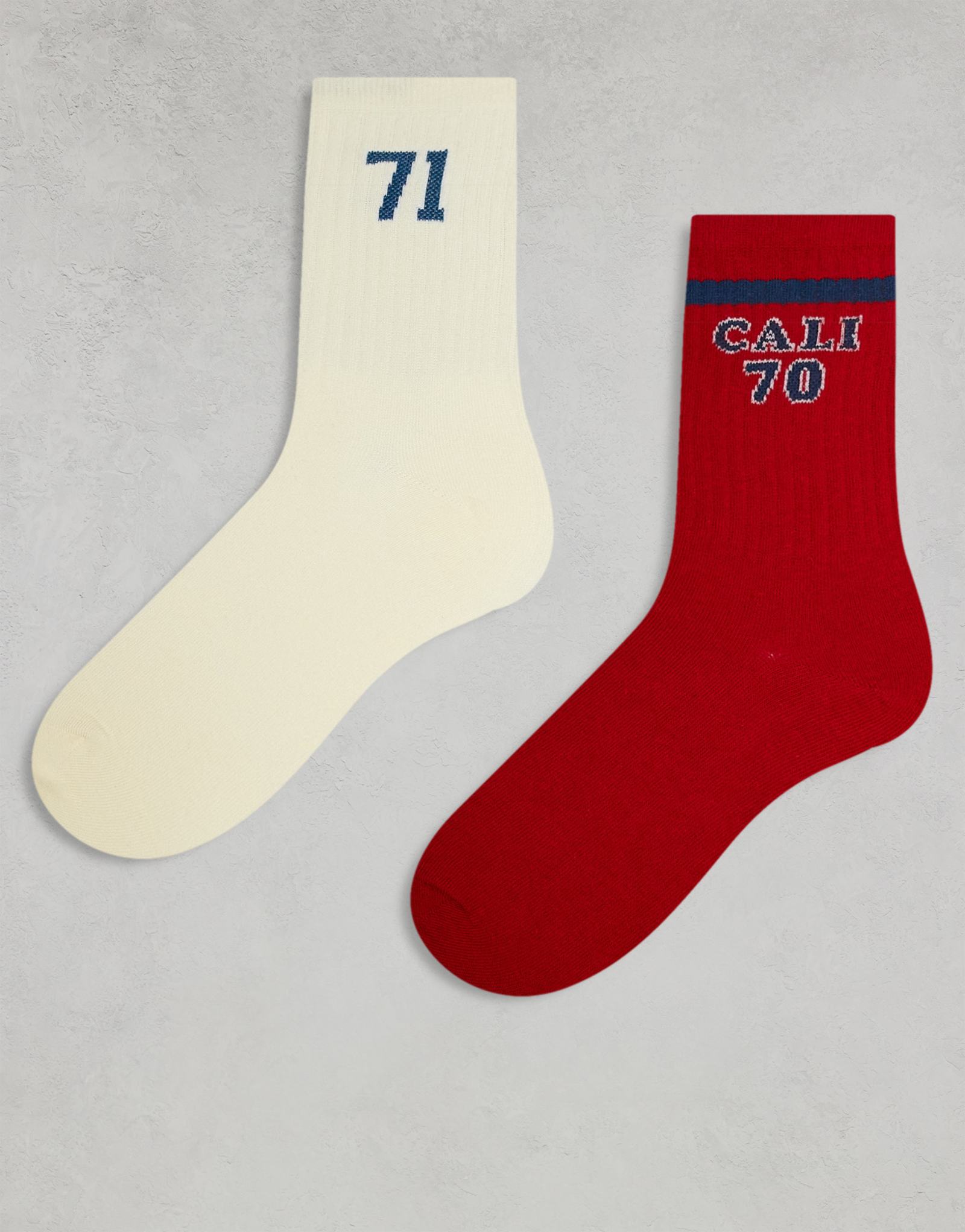 Хлопчатобумажные носки в стиле ретро sporty crew из 2 упаковок