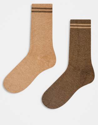 Cotton:on Cotton On 2 Pack The Perfect Pair Crew Socks