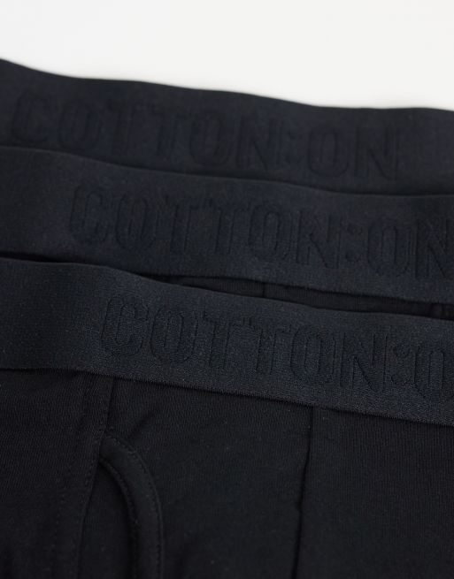 Cotton On 3-pack bokserek w czerni, 2 z 3